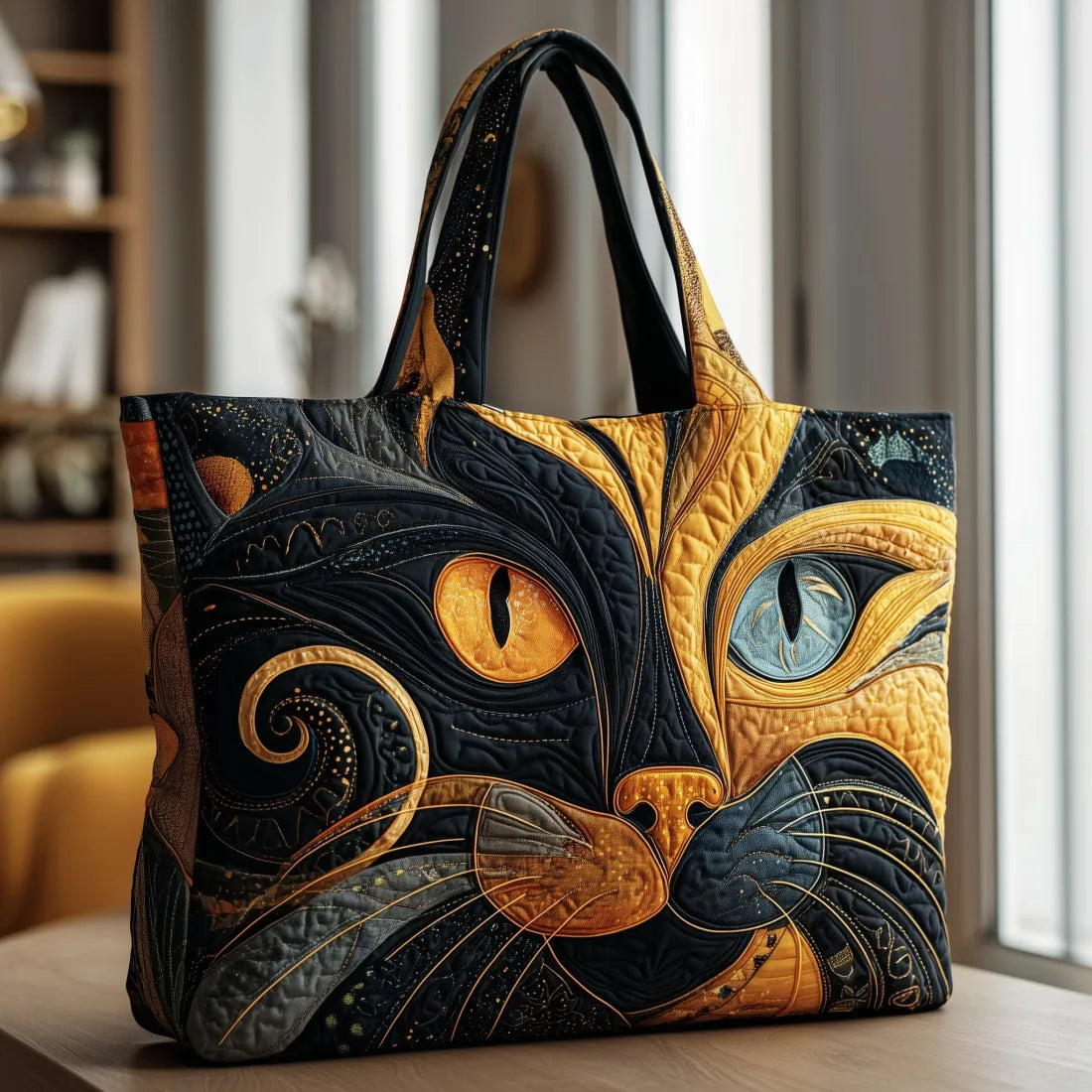 Handmade Bag | Mysterious Cat