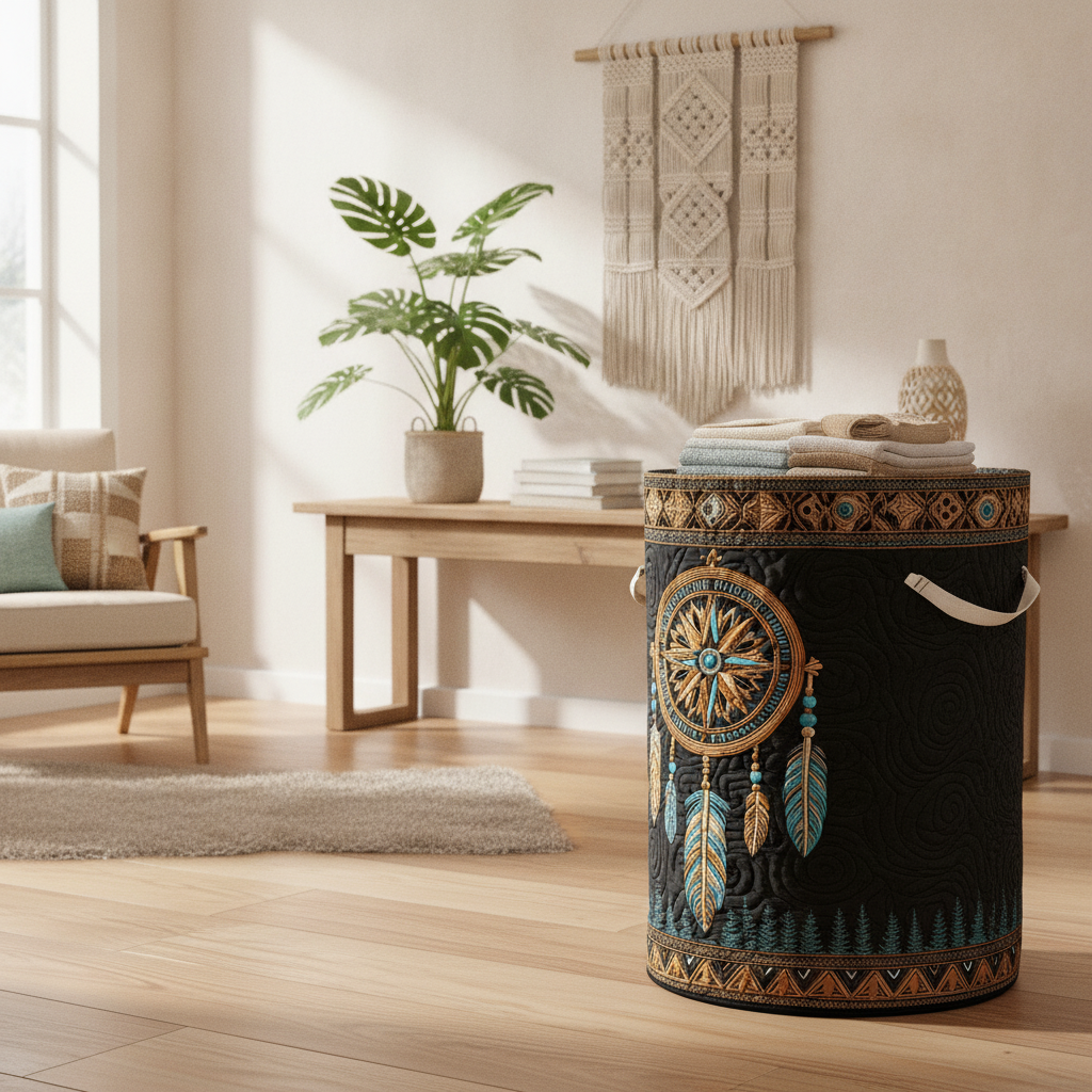 Sacred Dreams Laundry Basket