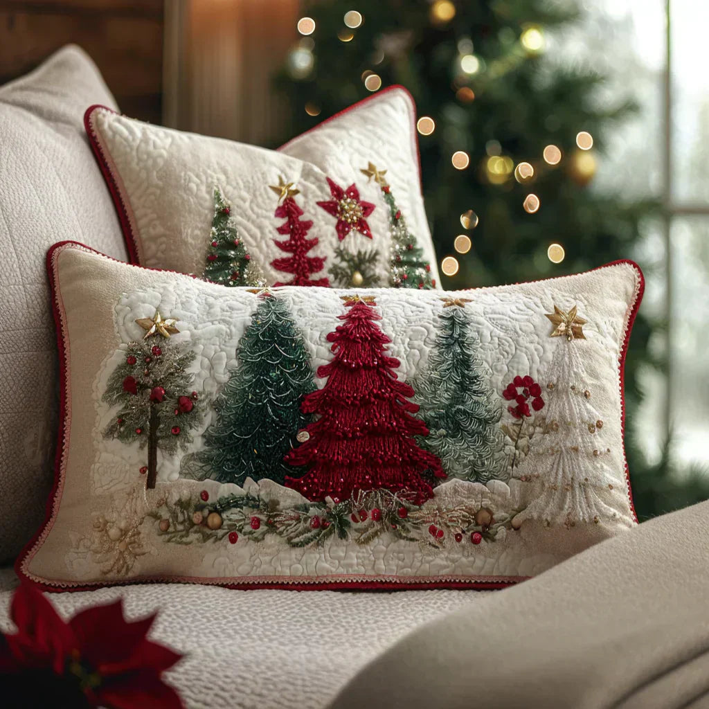Quilted Pillowcase - Ice Wonder