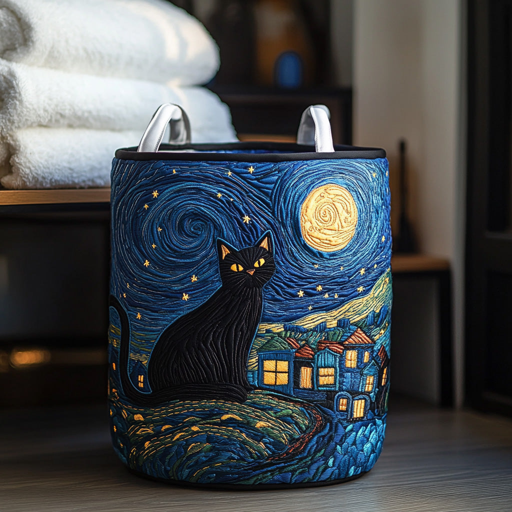 Starry Paws Laundry Basket