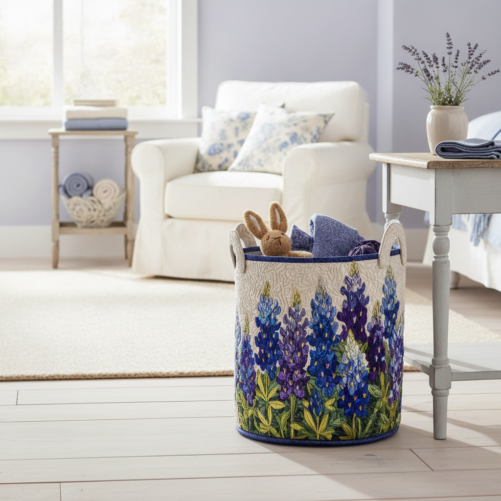 Bluebonnet Laundry Basket NCU0QN009