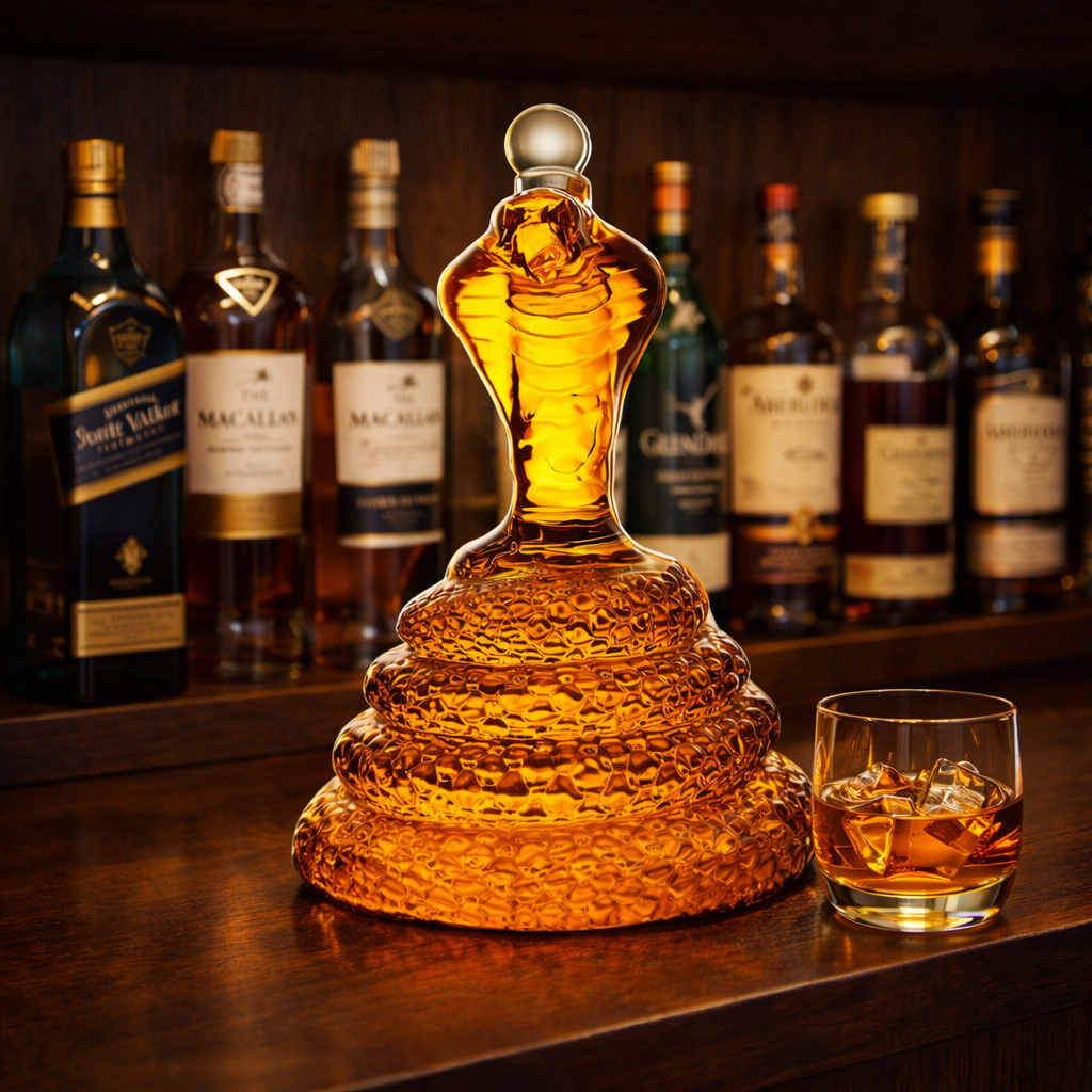 Whiskey Decanter - Cobra Edition