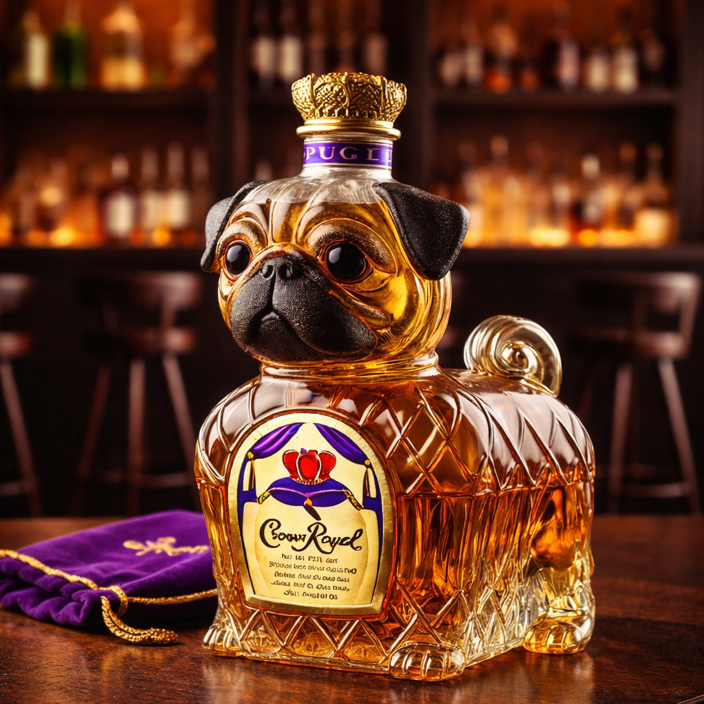 Whiskey Carafe - French Bulldog Edition