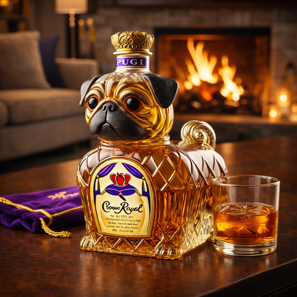 Whiskey Carafe - French Bulldog Edition