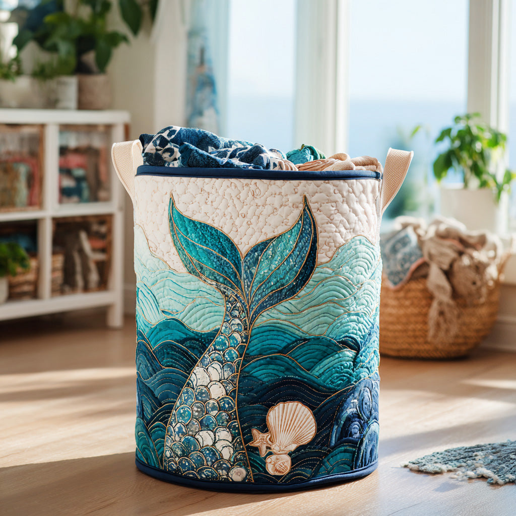 Mystic Current Laundry Basket