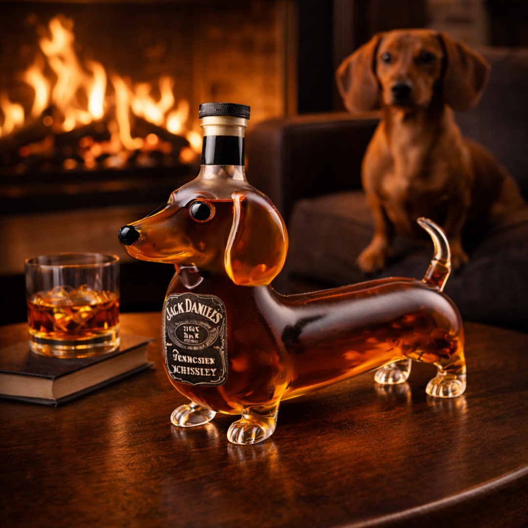 Whiskey Decanter - Dachshund Edition