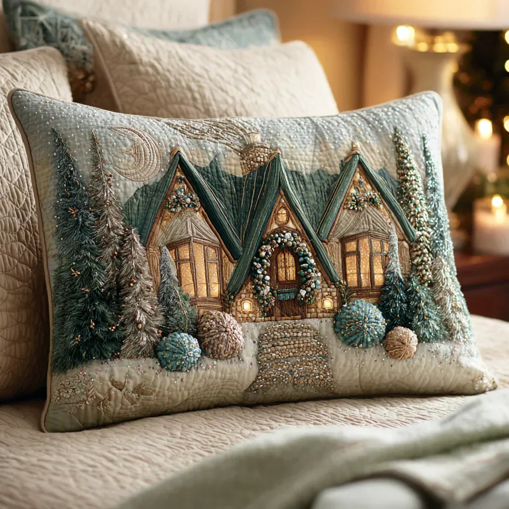 Quilted Pillowcase - Morning Crystal