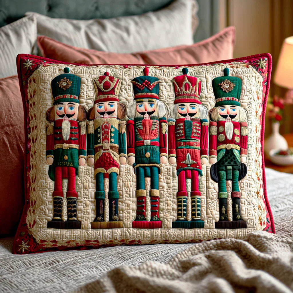 Quilted Pillow Cover - Sleeping Beauty Ball